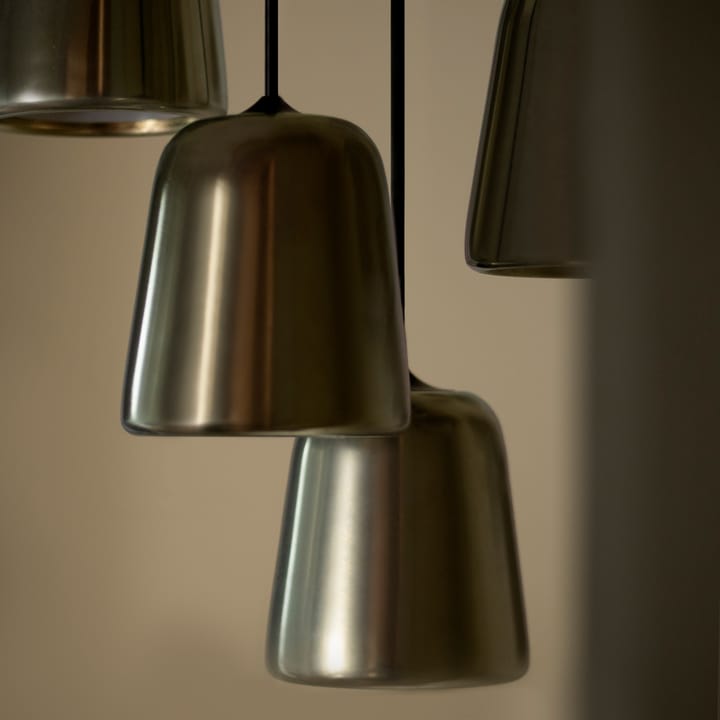 Material pendant lamp, Yellow steel New Works