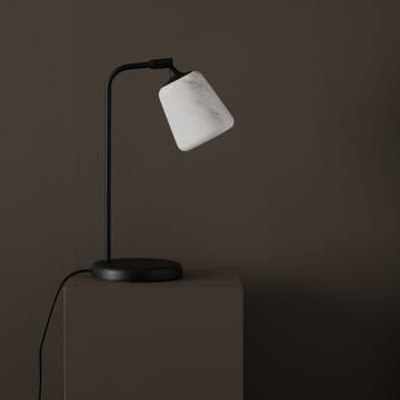 Material table lamp - White marble - New Works