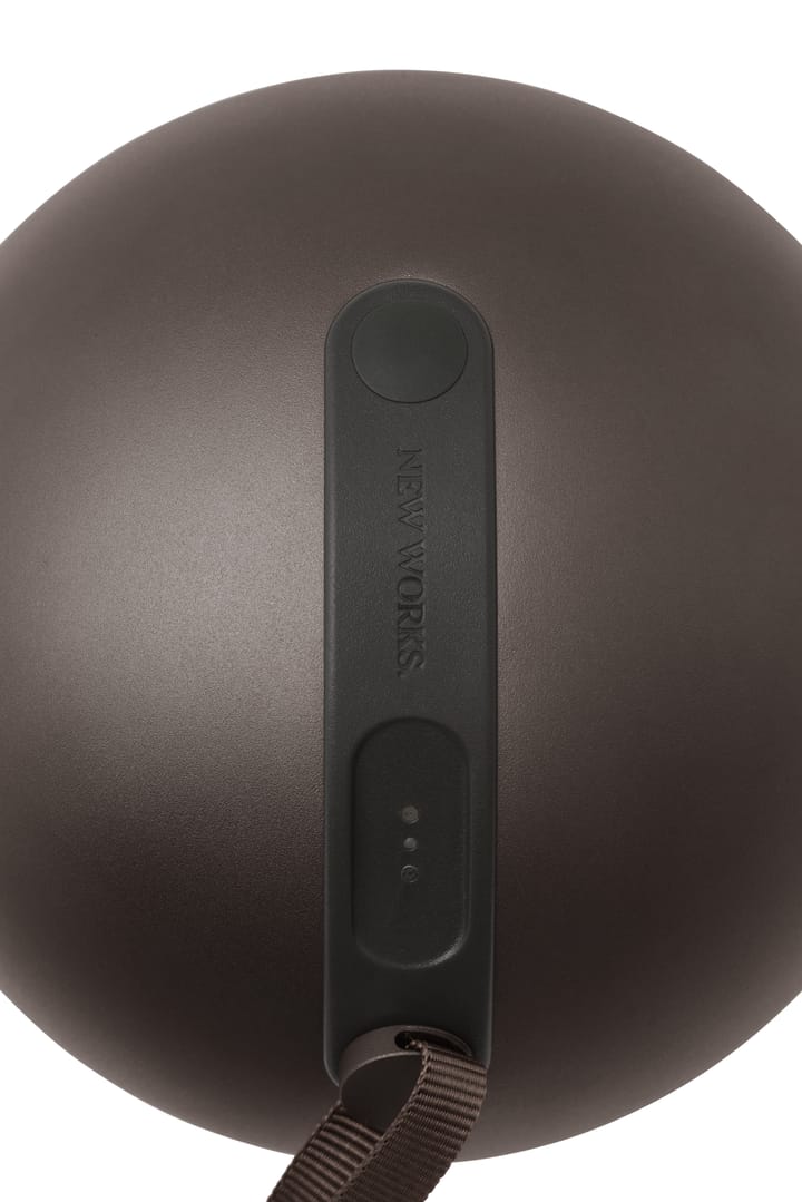 Sphere portable lamp, Dark bronze New Works