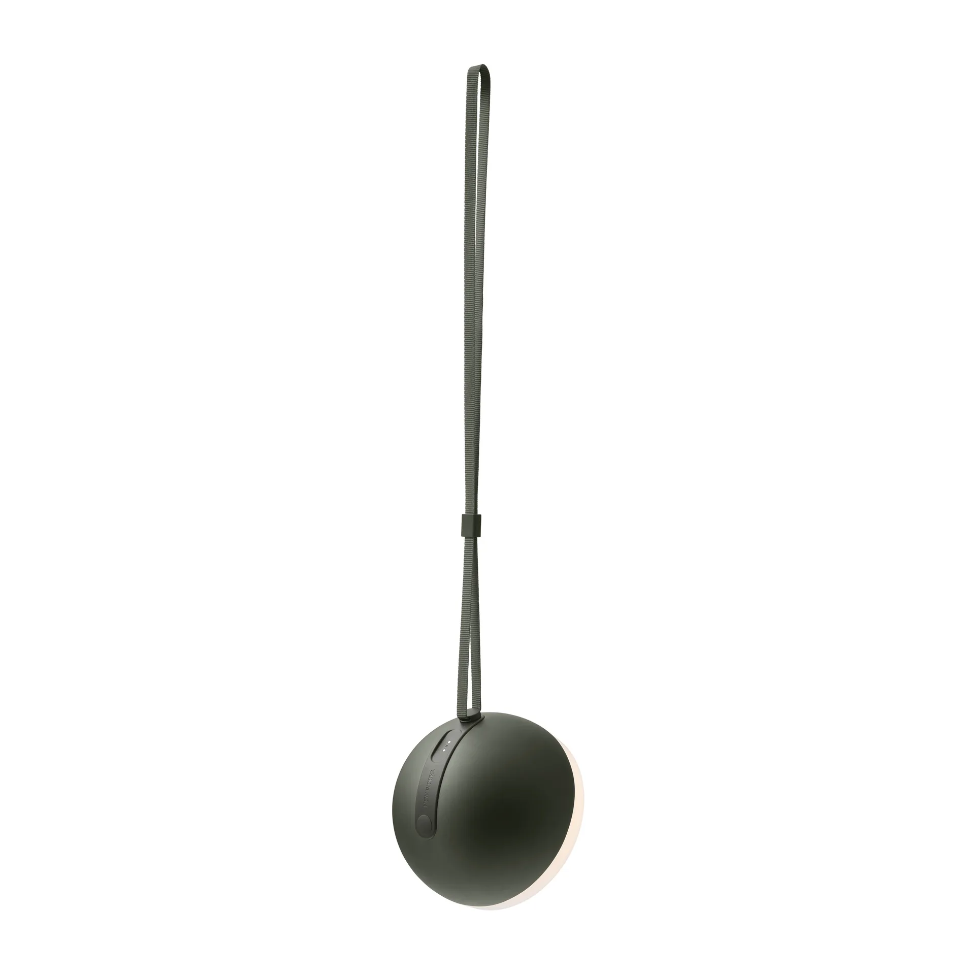 Sphere portable lamp, Deep green New Works