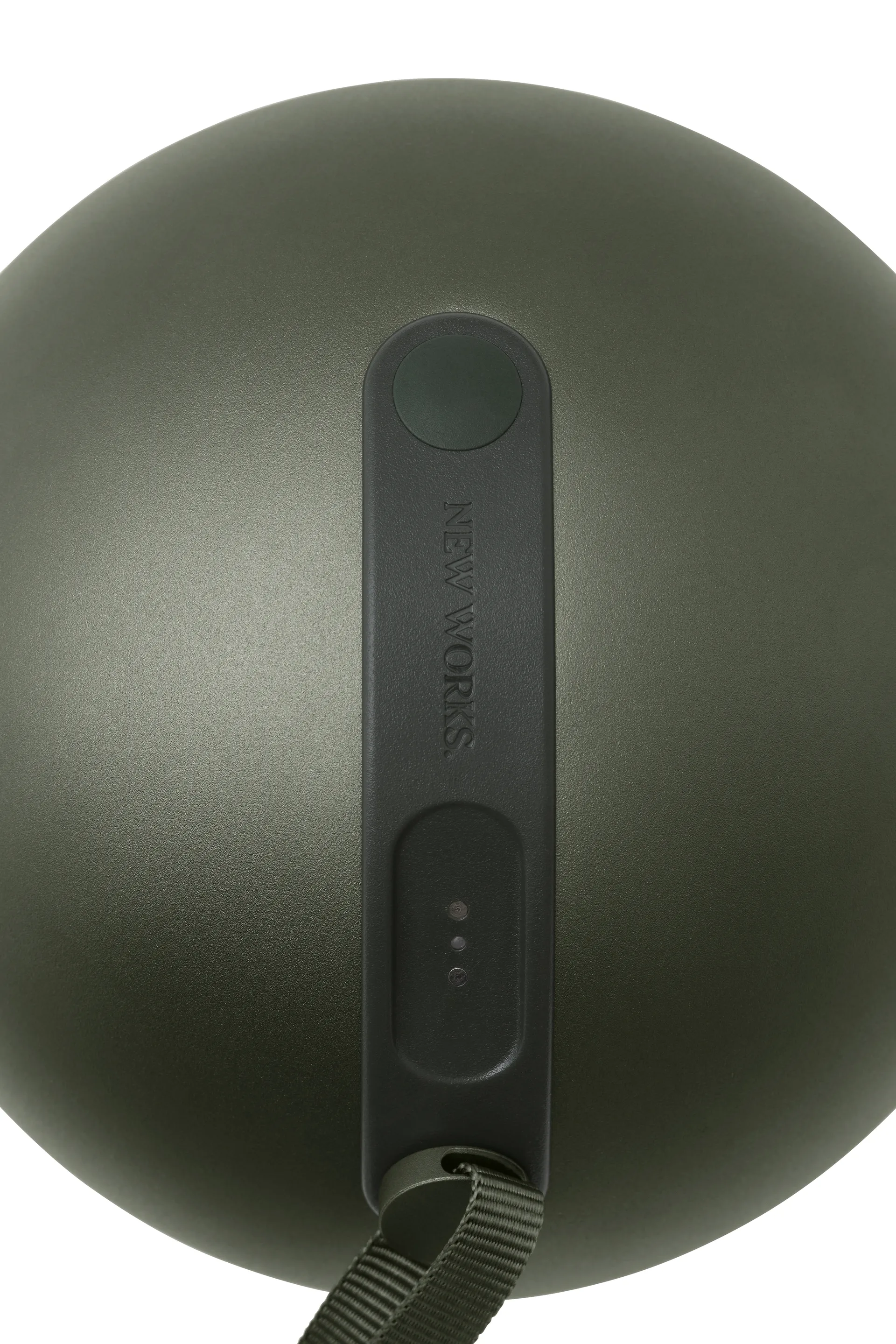 Sphere portable lamp, Deep green New Works