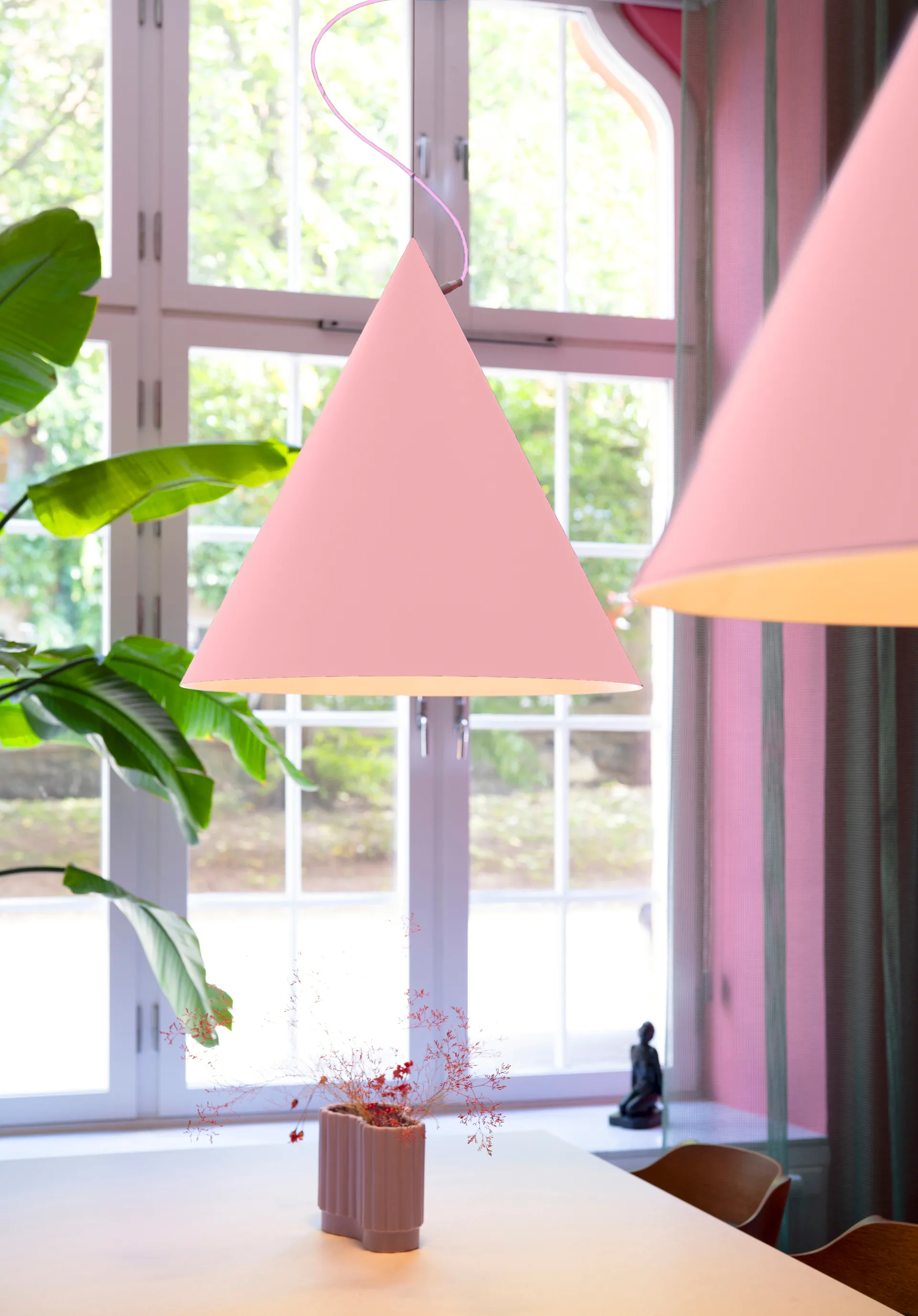 Castor pendel 60 cm, Rosa-rosa-silver Noon
