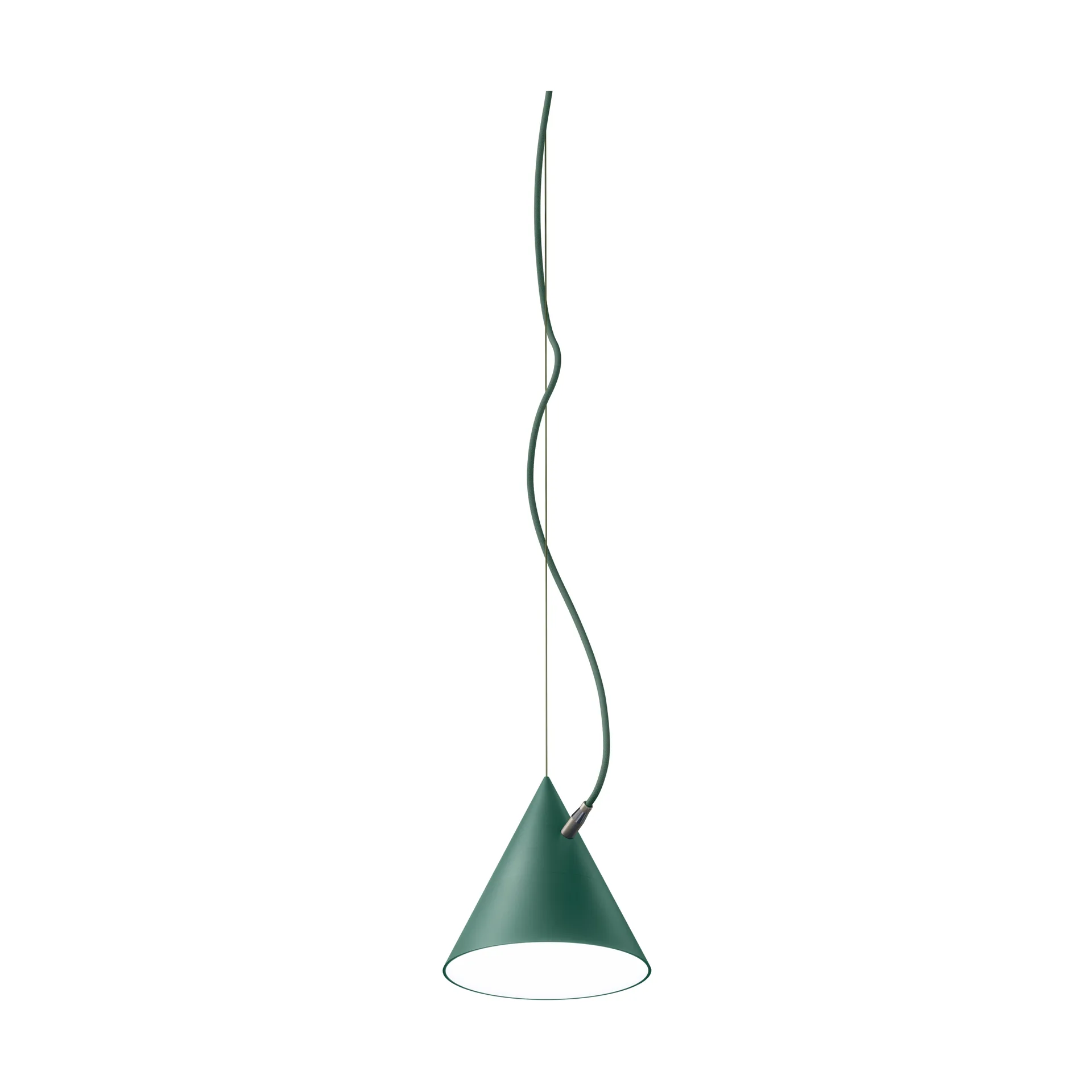 Castor Pendelleuchte 20 cm, British racing green-dunkelgrün-messing Noon