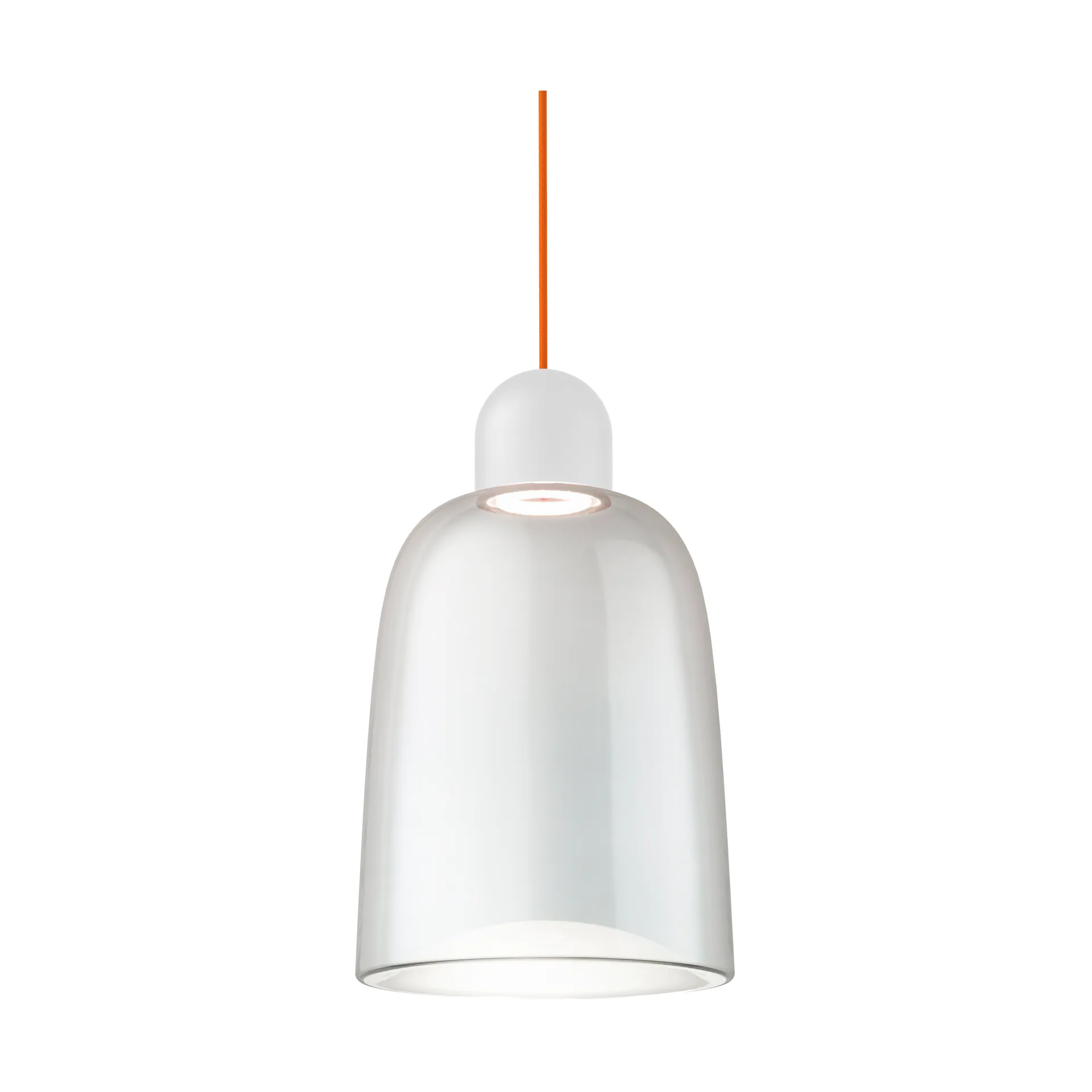 Dia pendant 27 cm, White-orange Noon