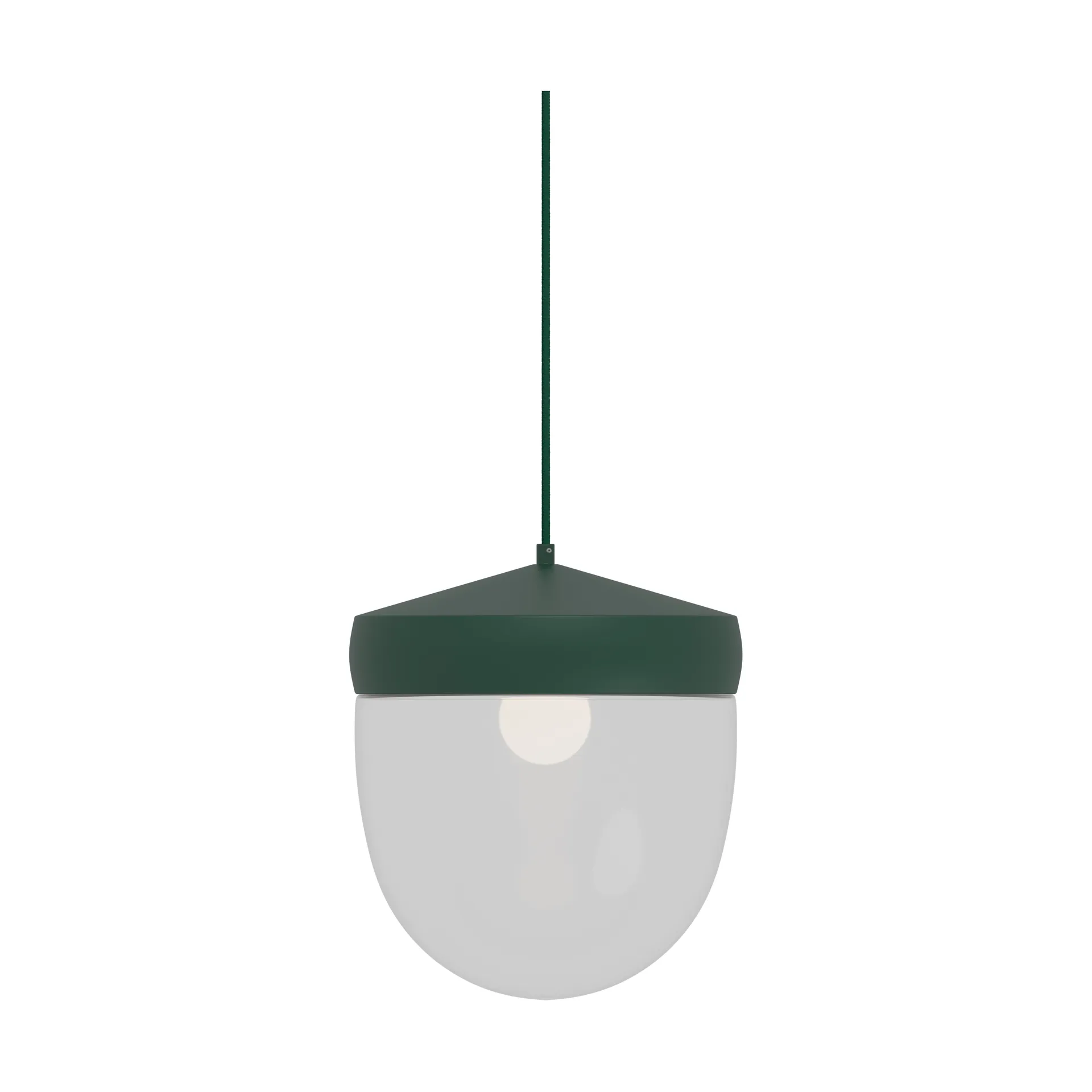 Pan pendant clear 30 cm, British racing green - dark green Noon