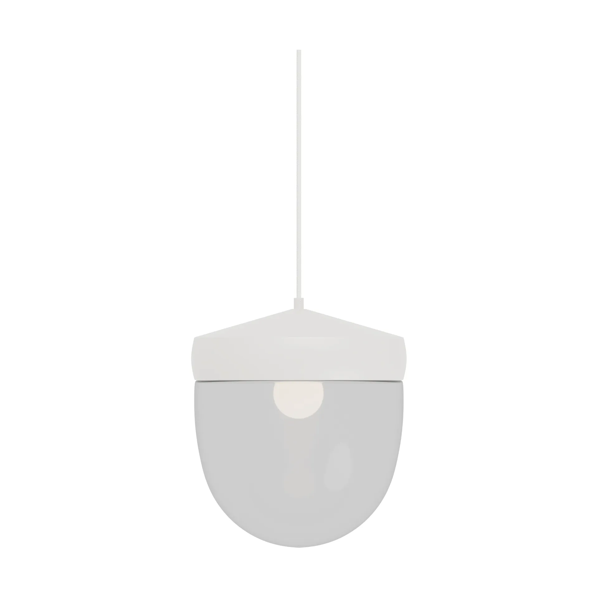 Pan pendant clear 30 cm, White-white Noon