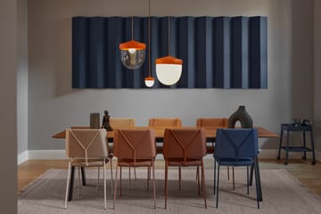 Pan pendant frosted 30 cm - Orange-orange - Noon