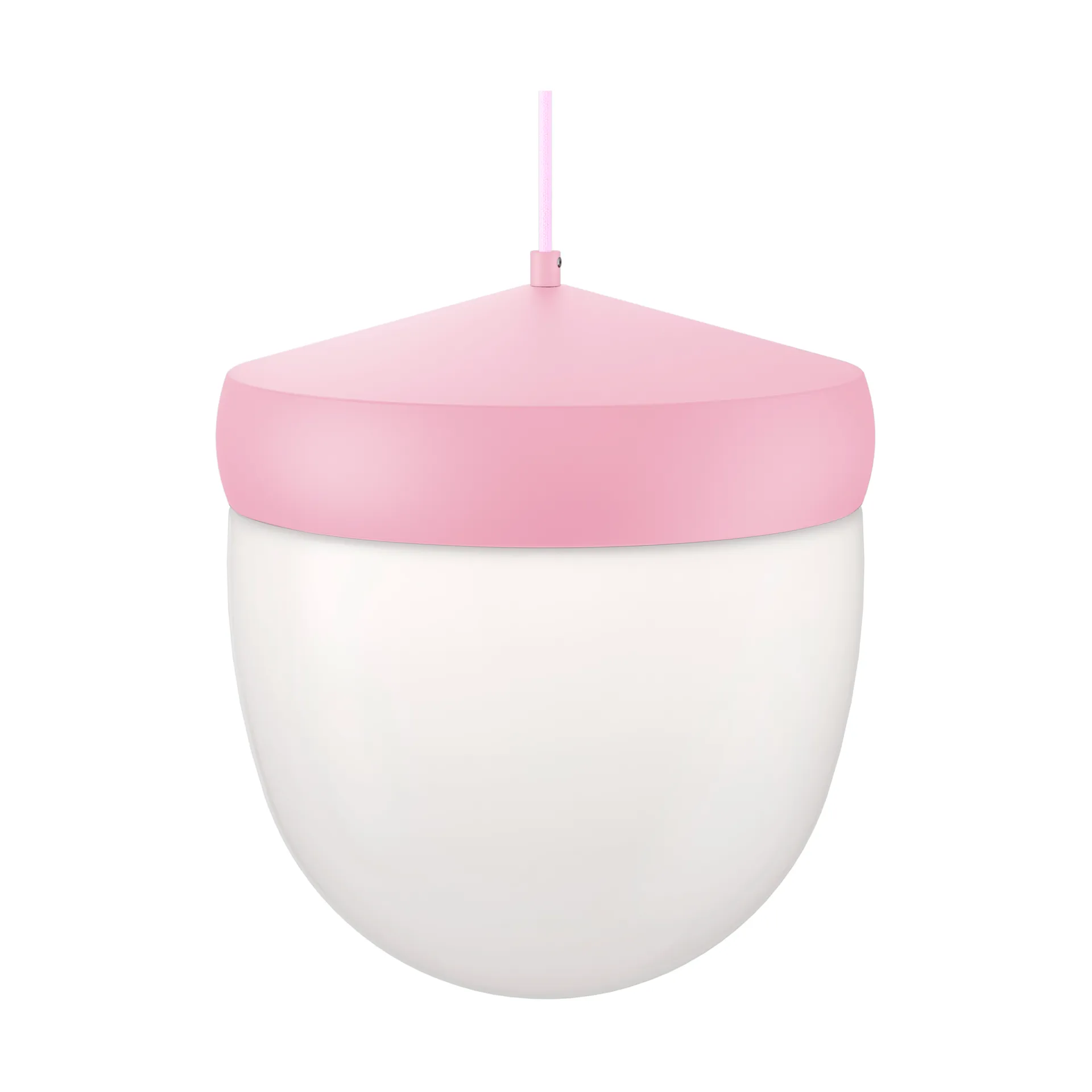Pan pendant frosted 30 cm, Pink-pink Noon