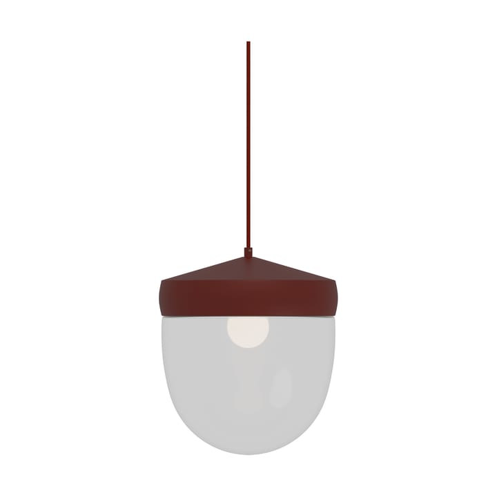 Pan Pendelleuchte klar 30 cm - Bordeauxrot-dunkelrot - Noon