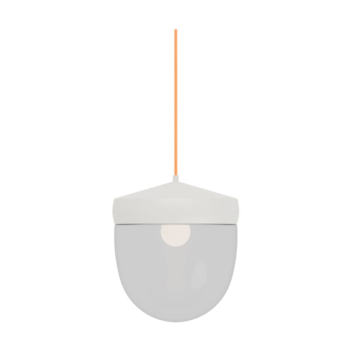 Pan Pendelleuchte klar 30 cm - Weiß-Orange - Noon