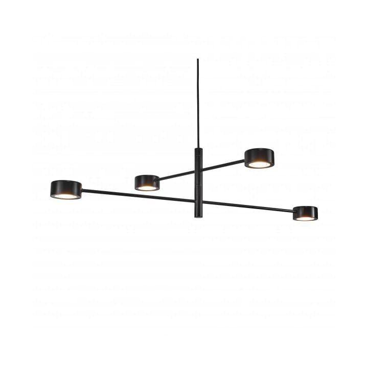 Clyde 4 pendant ceiling lamp Ø8.5 cm - Black - Nordlux