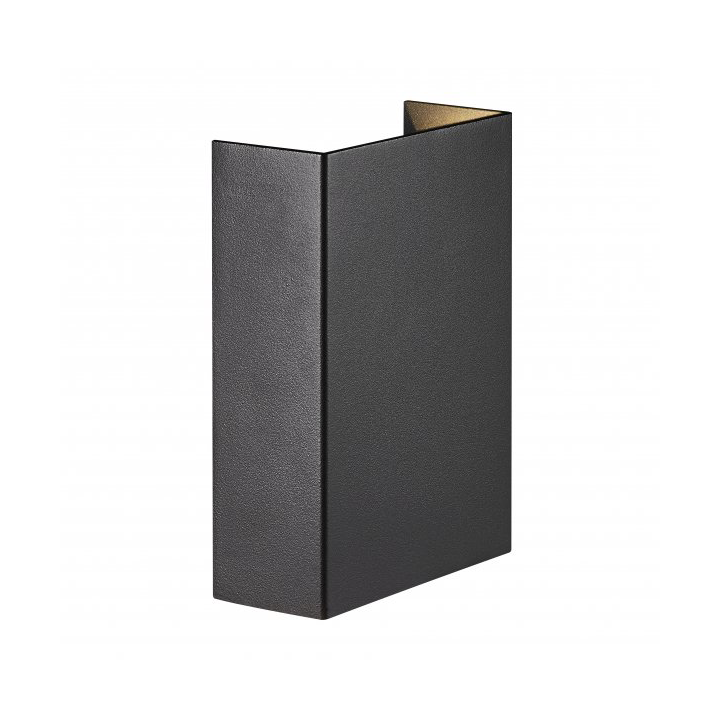 Nordlux Fold wall lamp 14.9x10.6 cm Black
