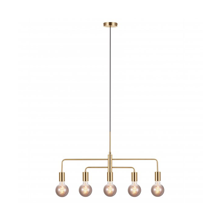 Nordlux Gloom pendant ceiling lamp 75 cm Brass