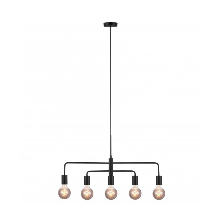 Nordlux Gloom Pendelleuchte, 75 cm Schwarz