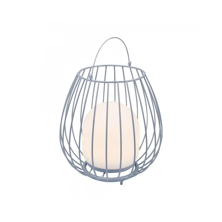 Jim To Go portabel bordslampa Ø28 cm, Grå Nordlux