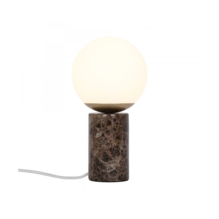 Lilly Marble table lamp Ø15 cm - Brown - Nordlux