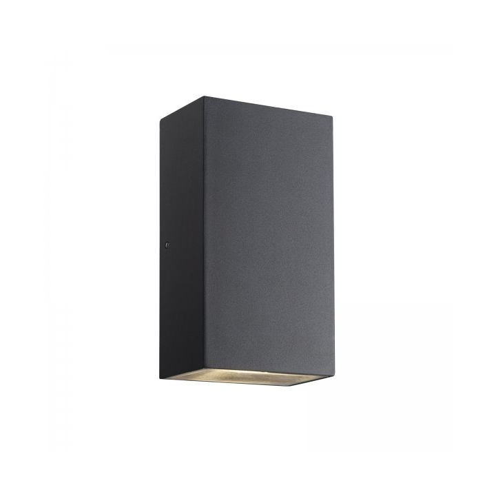 Nordlux Rold rectangular facade lighting Black
