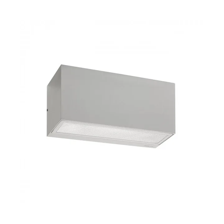 Asker wall lamp downward facing 22.5x11 cm, Gray Norlys