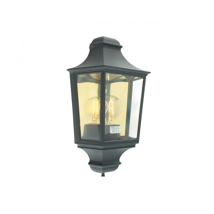 Glasgow vägglampa 37,5x23 cm - Svart - Norlys