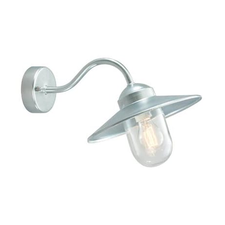 Karlstad vägglampa 42x25,5 cm - Galvaniserat stål - Norlys