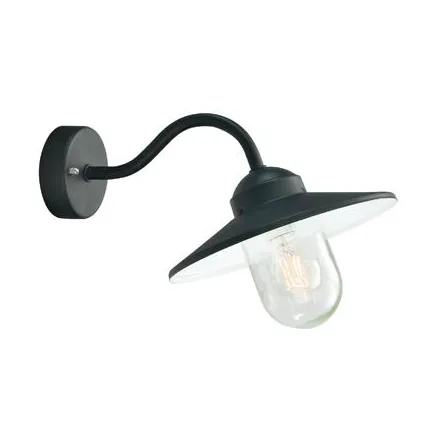 Norlys Karlstad wall lamp 42x25.5 cm Black