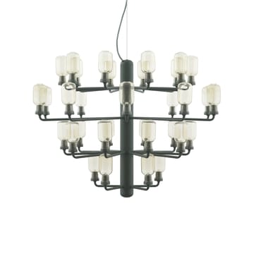 Amp Chandelier - Green/gold, large - Normann Copenhagen