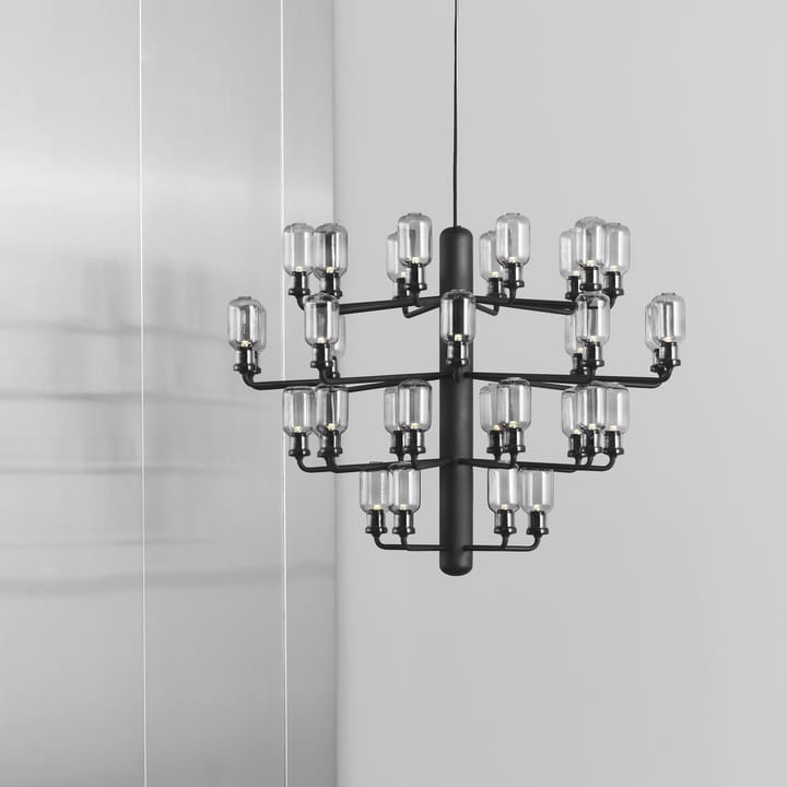 Amp Chandelier, White, large Normann Copenhagen