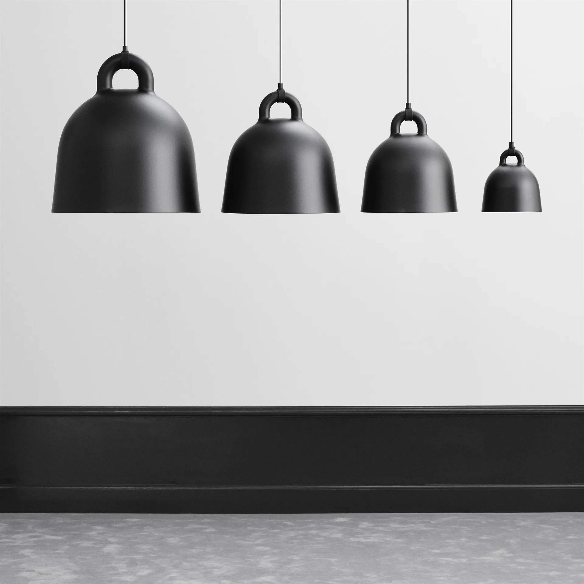 Bell lamp black, Small Normann Copenhagen