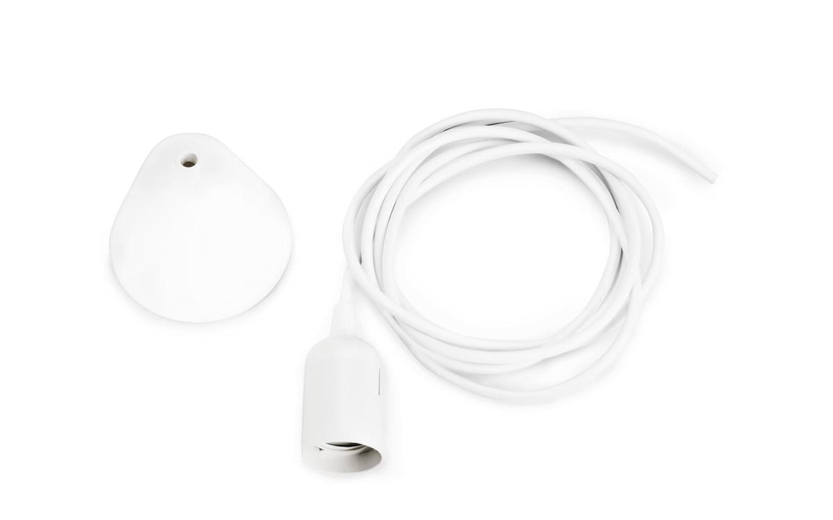 Normann Copenhagen Cord ceiling suspension 25 cm White