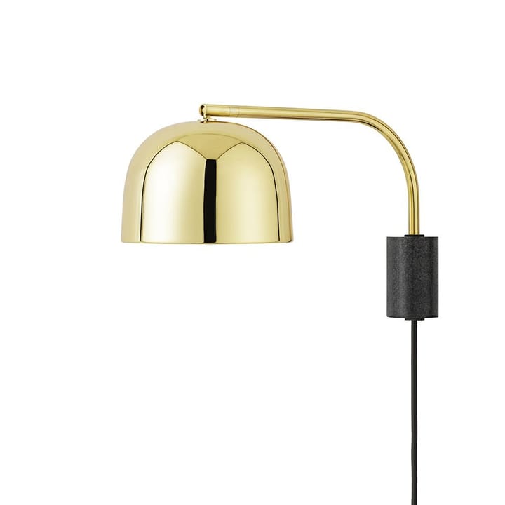 Grant wall lamp - Brass, small- steel, granite - Normann Copenhagen