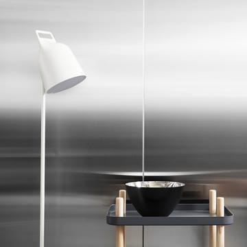 Stage floor lamp - White, powder-coated steel - Normann Copenhagen