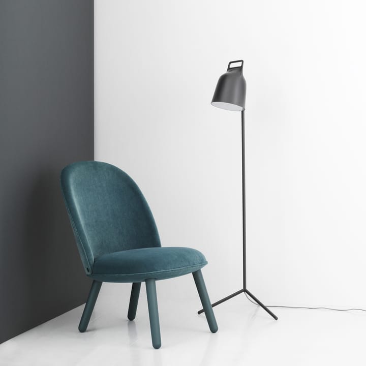 Stage floor lamp, White, powder-coated steel Normann Copenhagen