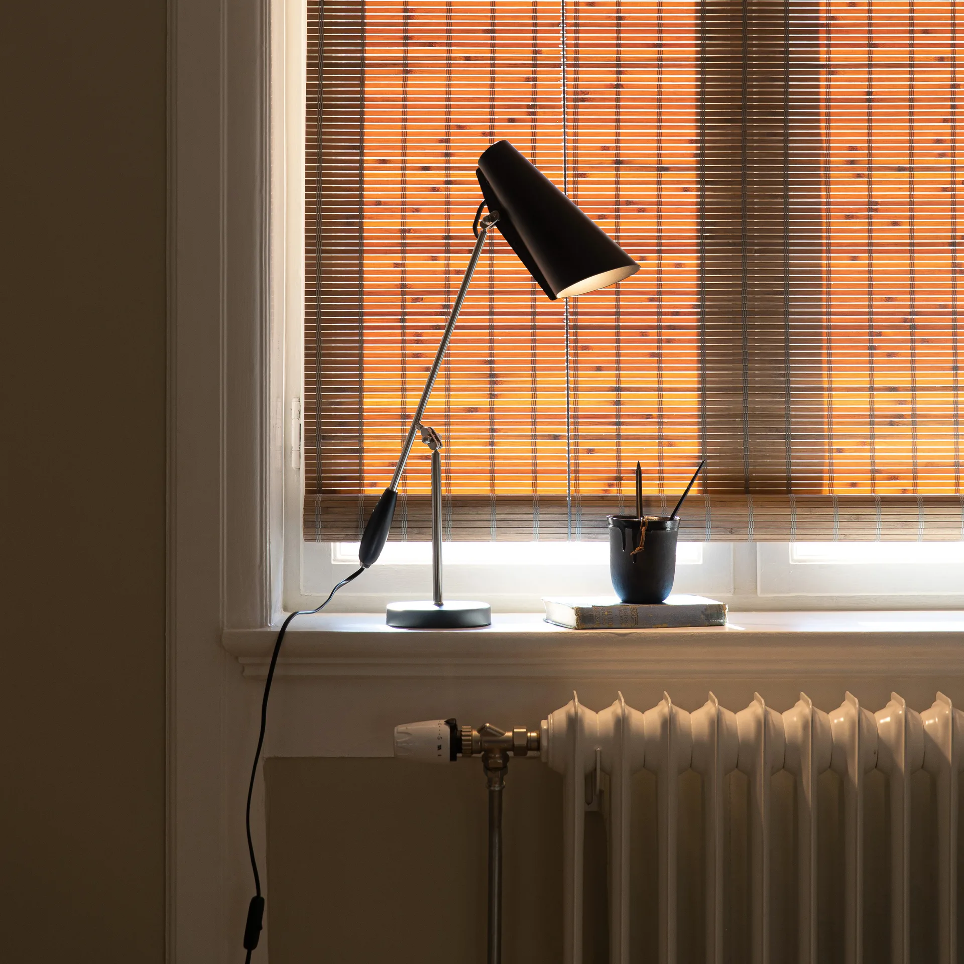 Birdy Tischleuchte, Black-steel Northern