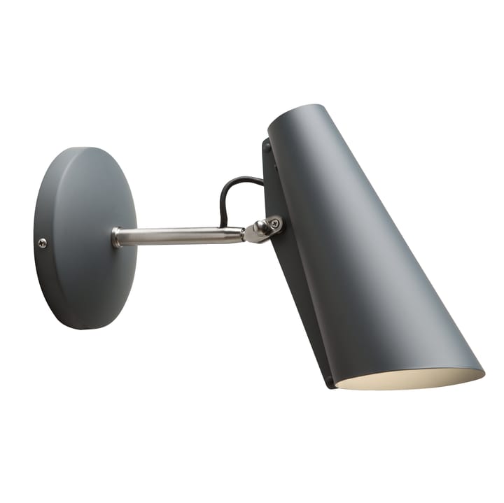 Birdy wall lamp short - Matte grey - Northern