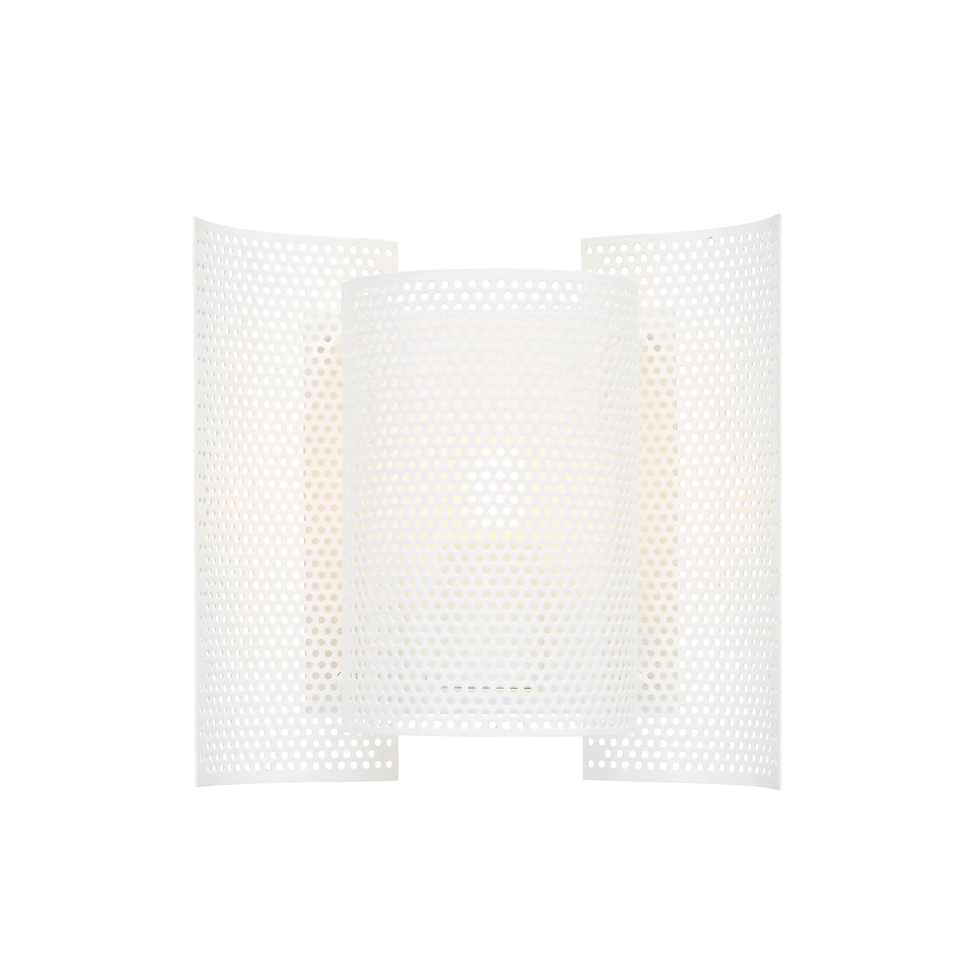 Butterfly wall lamp perforated, White Northern