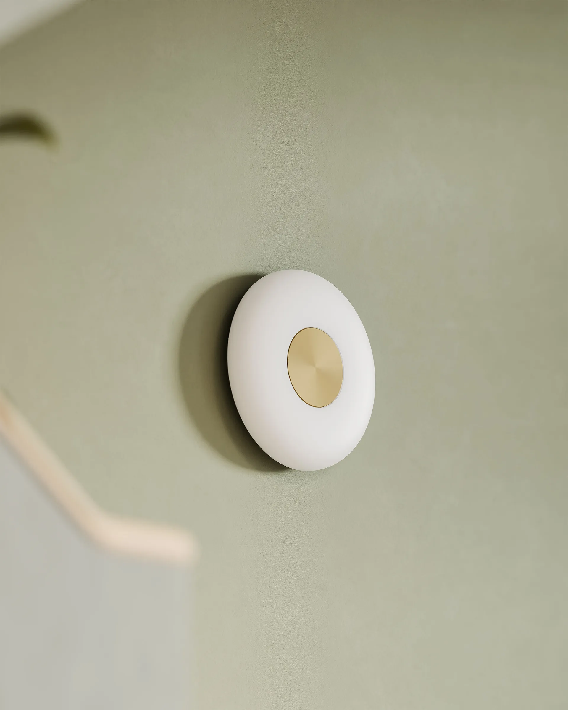 Glint vägglampa Ø25 cm, Opalglas vit Northern