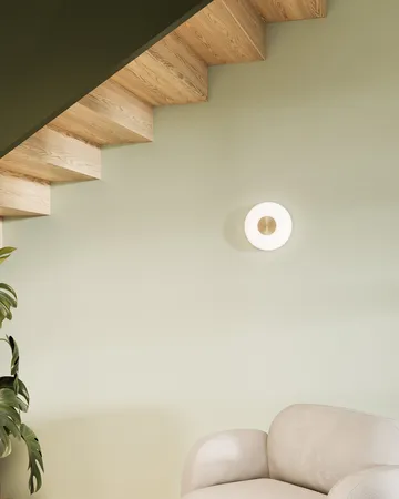 Glint Wandleuchte Ø25 cm - Opalglas Weiß - Northern