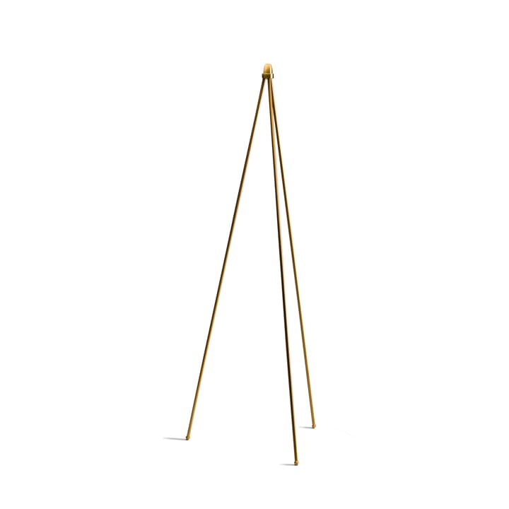 Oslo Wood floor lamp - base - Gold - Northern