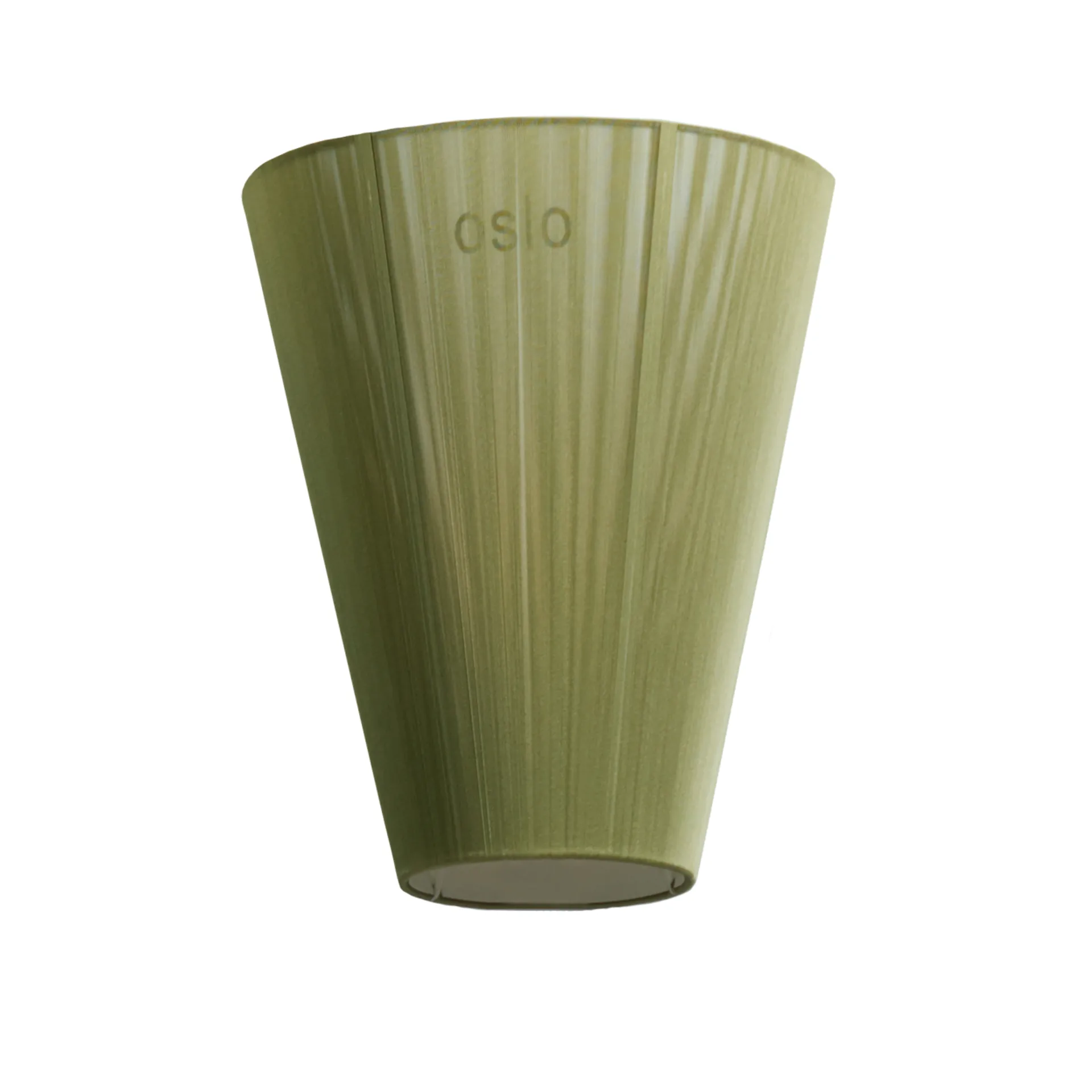 Oslo Wood golvlampa skärm, Olivgrön Northern
