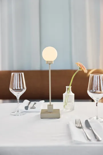 Snowball portabel bordslampa 33 cm - Grey beige - Northern