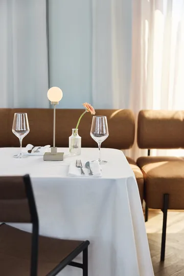 Snowball portabel bordslampa 33 cm - Grey beige - Northern