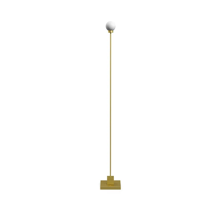 Snowball portable floor lamp 122 cm - Brass - Northern