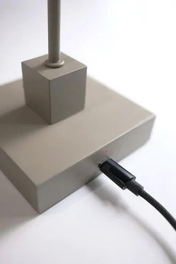 Snowball Portable Tischleuchte 33 cm - Grey beige - Northern