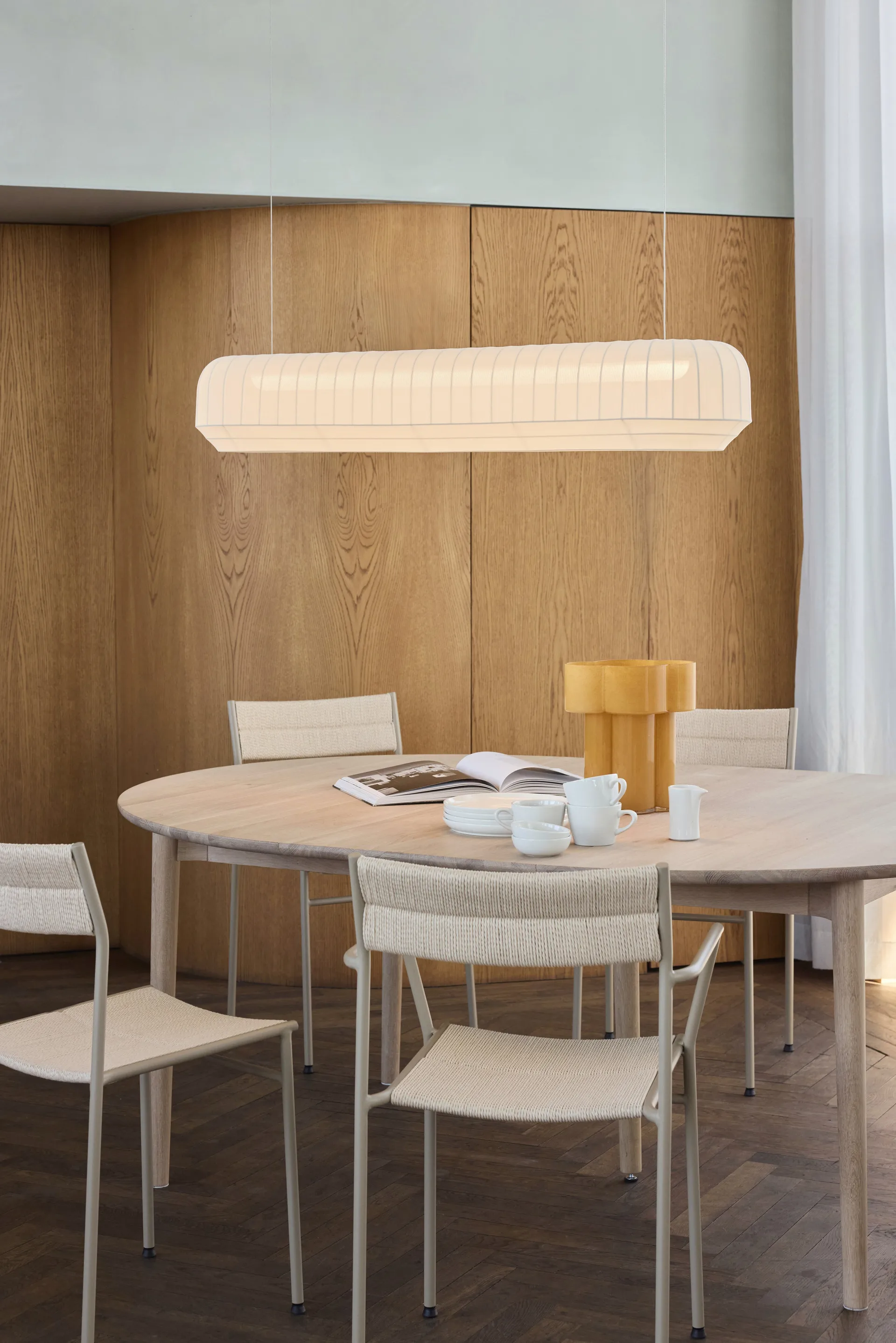 Tradition pendant linear 120 cm, White Northern