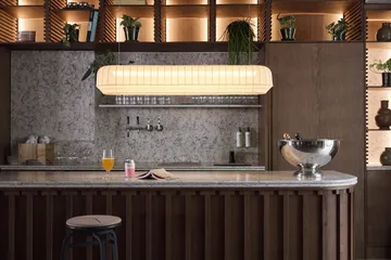 Tradition pendant linear 120 cm - White - Northern