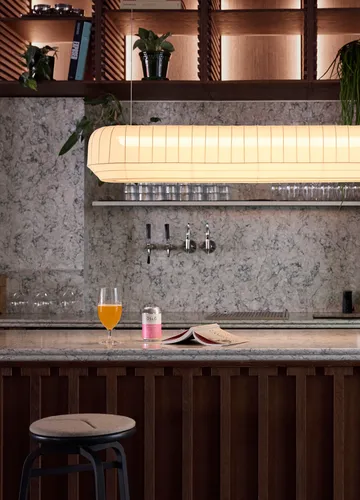 Tradition pendant linear 120 cm - White - Northern