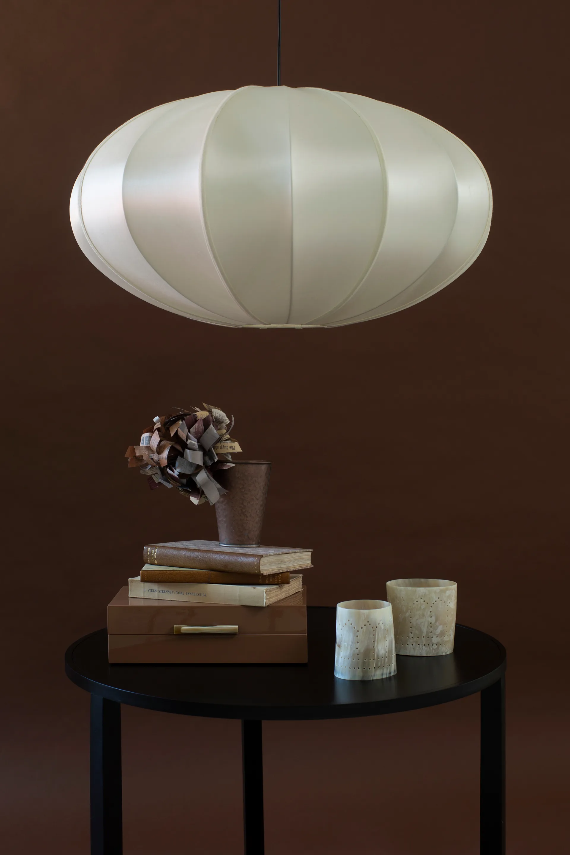 Indochina Classic Pumpkin Lampenschirm, Offwhite Oi Soi Oi