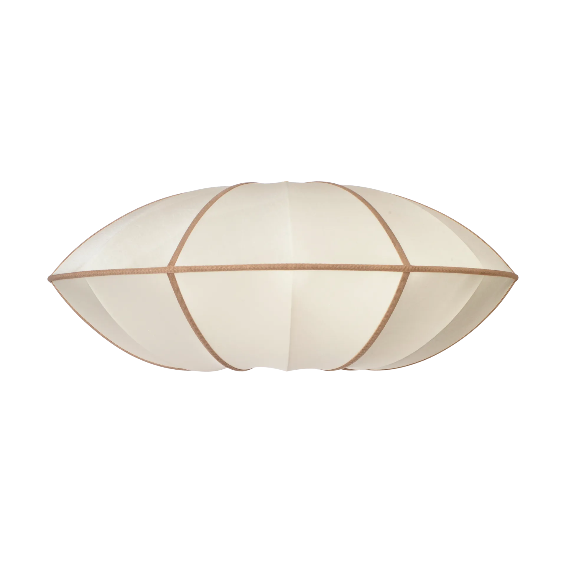 Indochina Classic UFO Lampenschirm, Offwhite-amber Oi Soi Oi