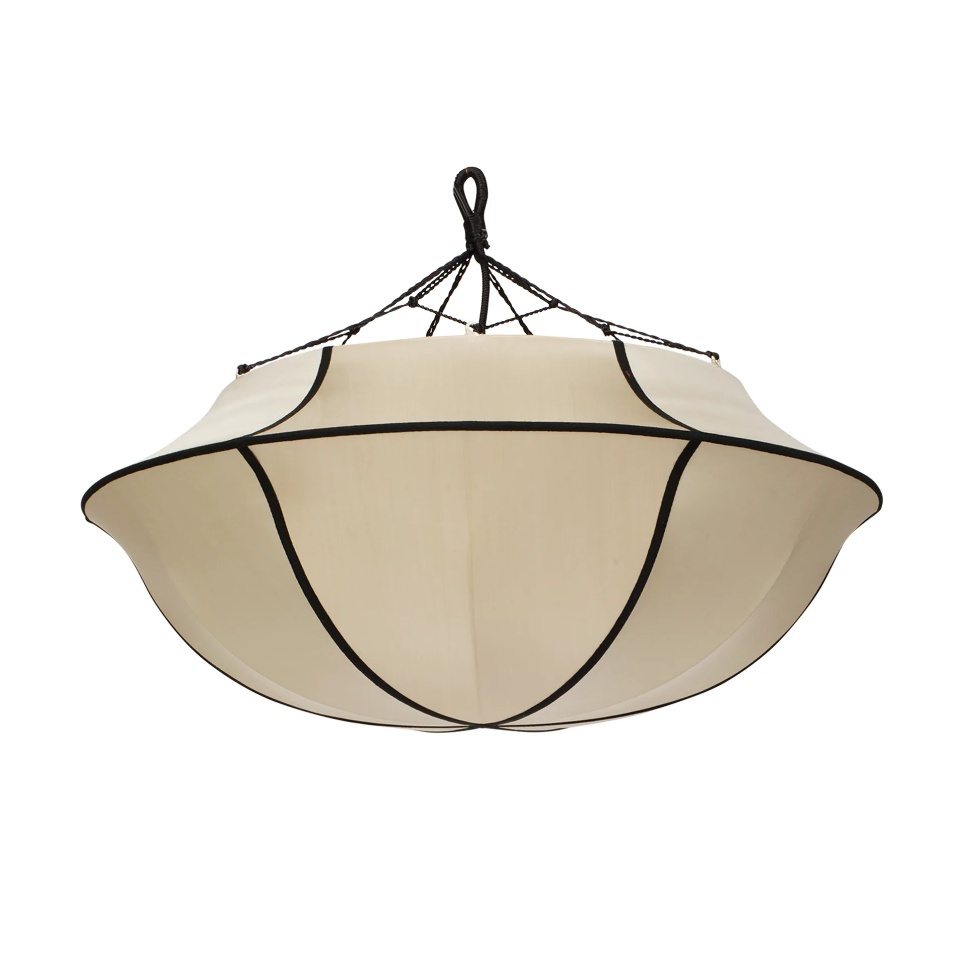 Indochina Classic Umbrella pendant, Kit-black Oi Soi Oi