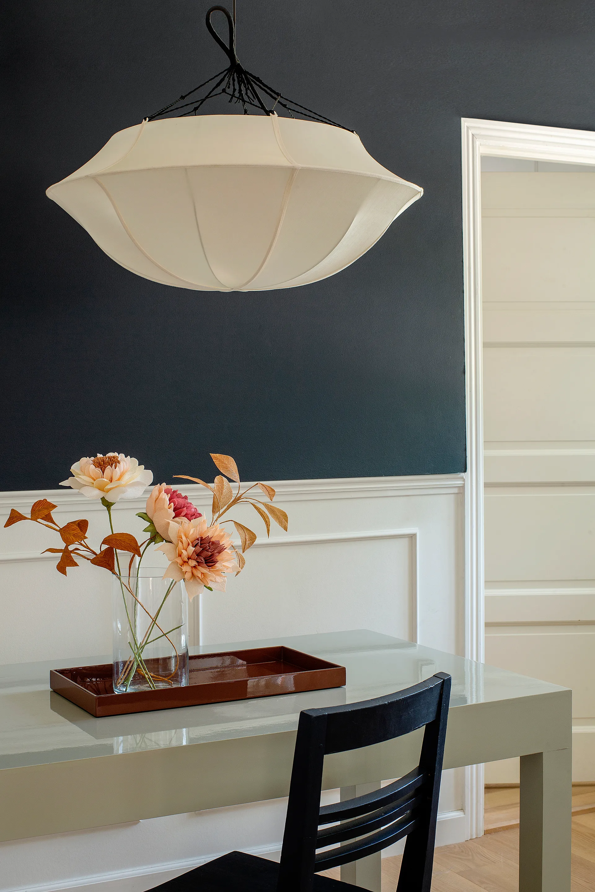 Indochina Classic Umbrella pendant, Offwhite Oi Soi Oi